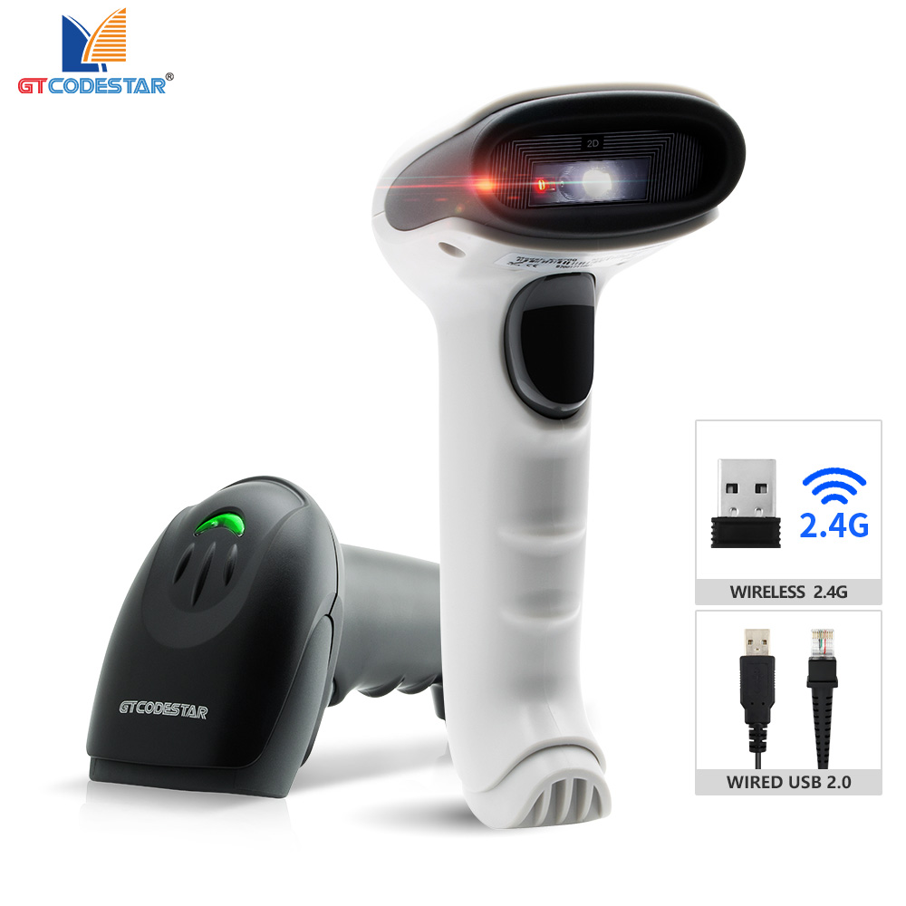 Barcode Scanner Wireless - GTCODESTAR X-9701C يده لاسلكي 2.4G ماسح