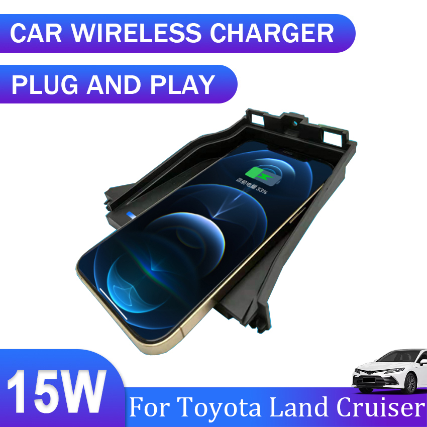 Wireless Phone Charger Pad - شاحن لاسلكي للسيارة بقوة 15 واط،