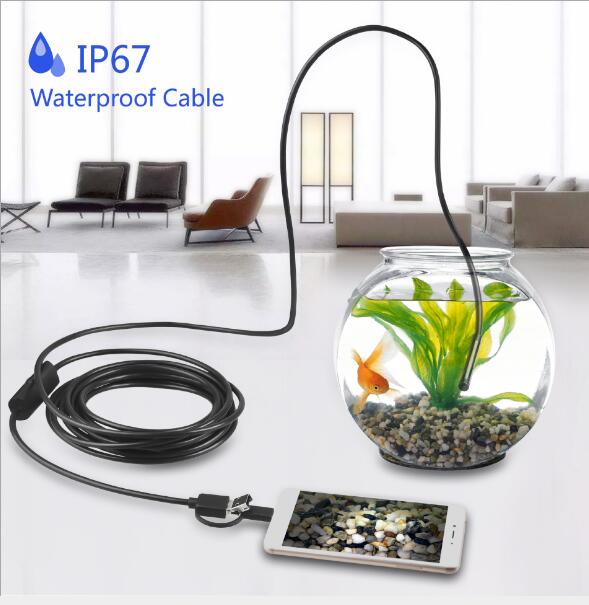 Usb Microscope Digital - 3in1 USB 5.5 مللي متر كاميرا