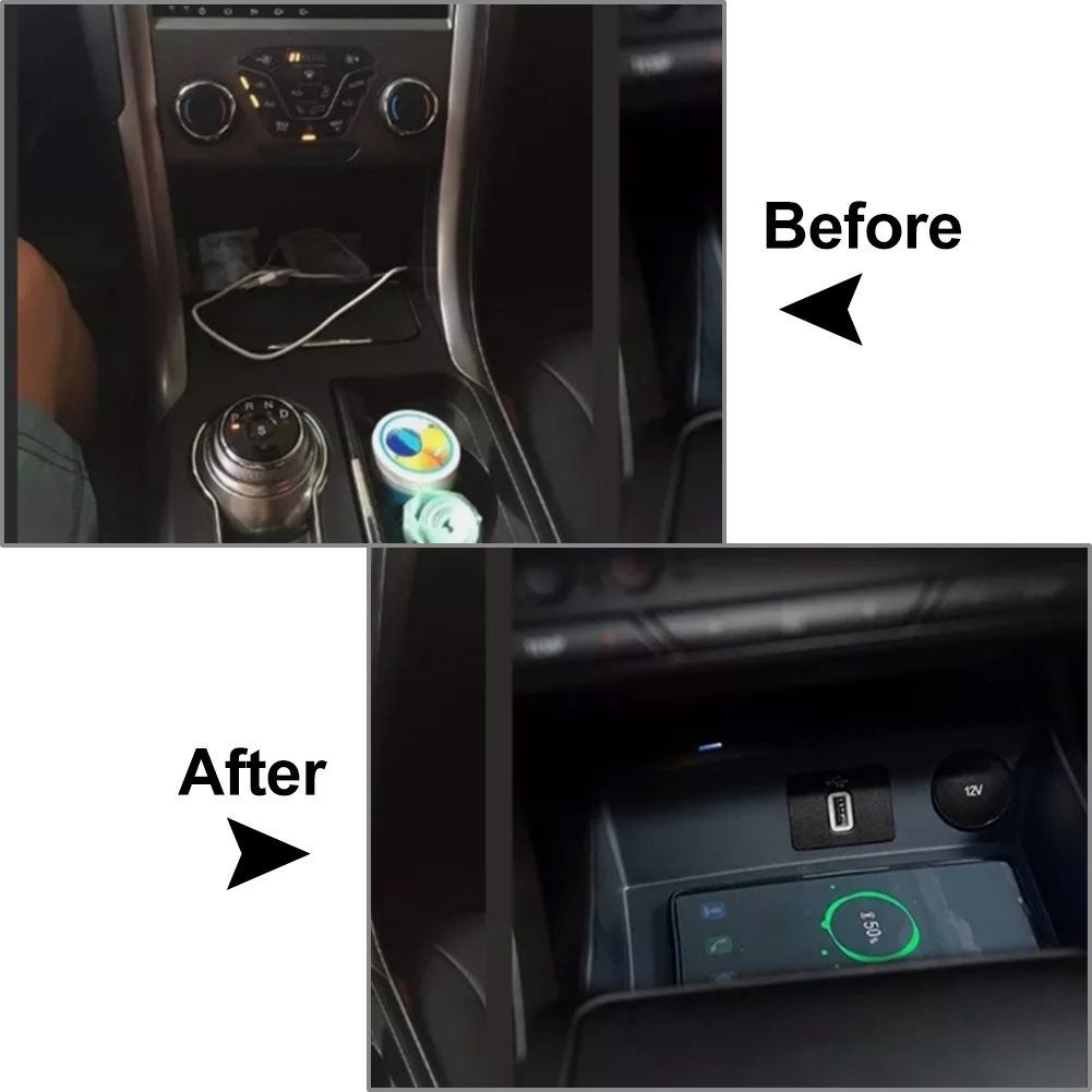 شاحن سيارة لاسلكي للهواتف، لوح - مراجعة Wireless Phone Charger Pad وسعره
