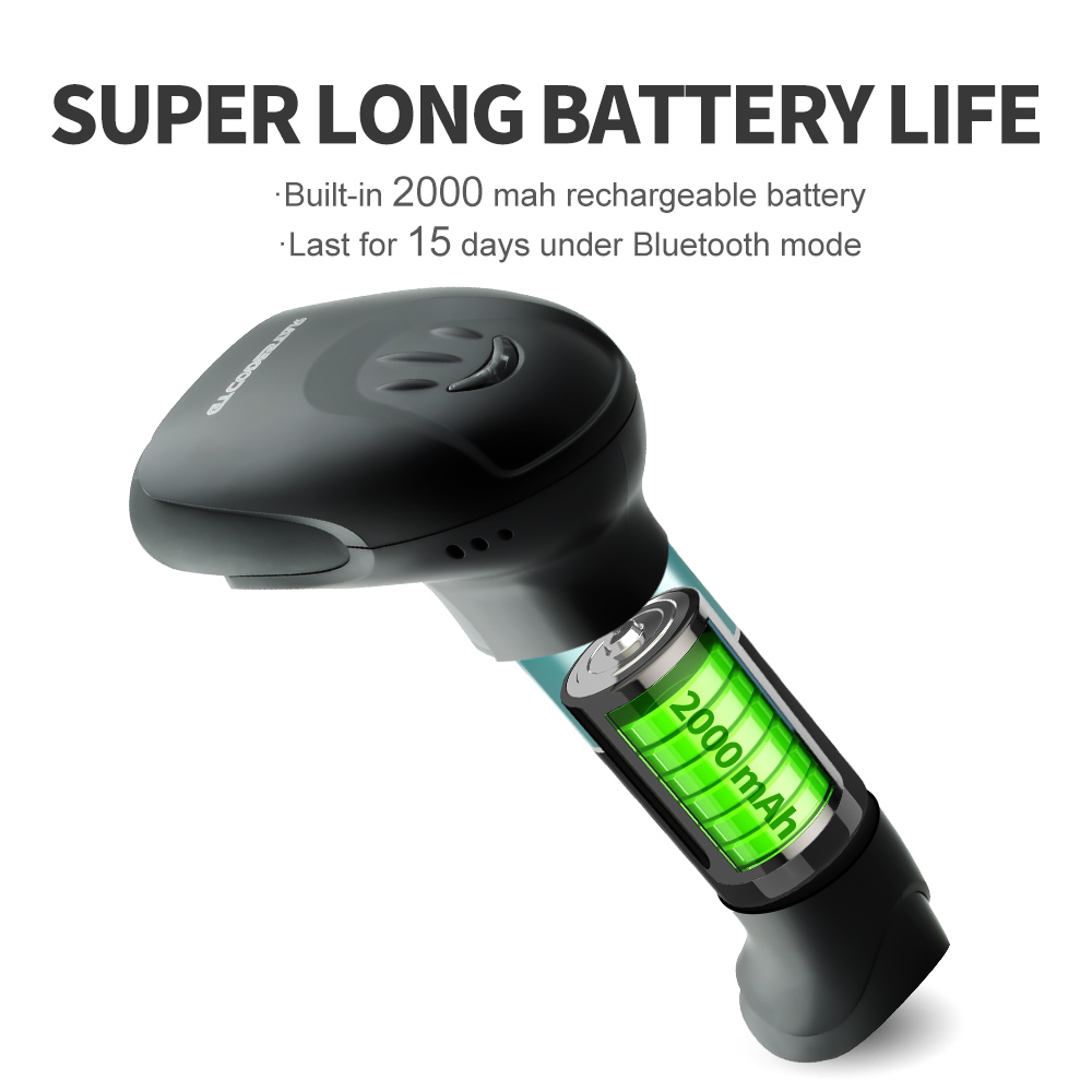 GTCODESTAR X-9701C يده لاسلكي  - مراجعة Barcode Scanner Wireless وسعره