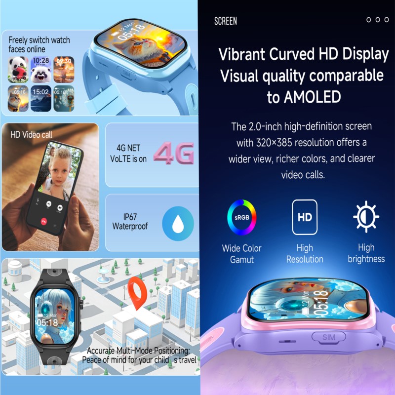ساعة ذكية للأطفال بتقنية 4G مع - مراجعة Electronics Quiz وسعره