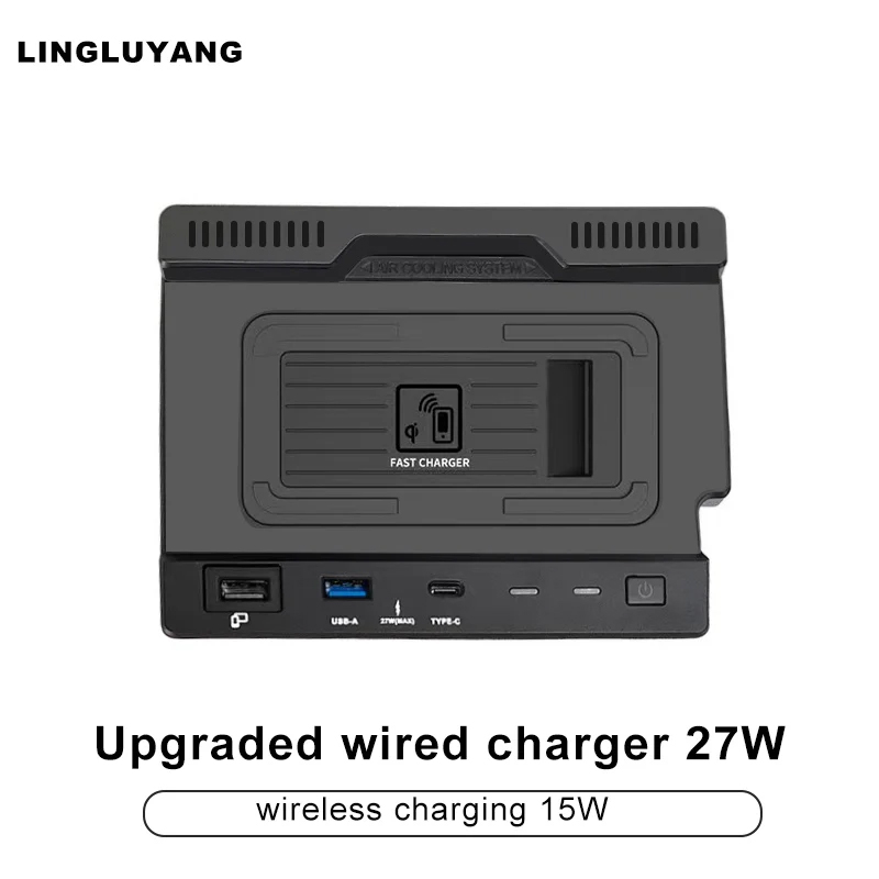 شاحن لاسلكي 15 واط لسيارات مرس - مراجعة Wireless Phone Charger Pad وسعره