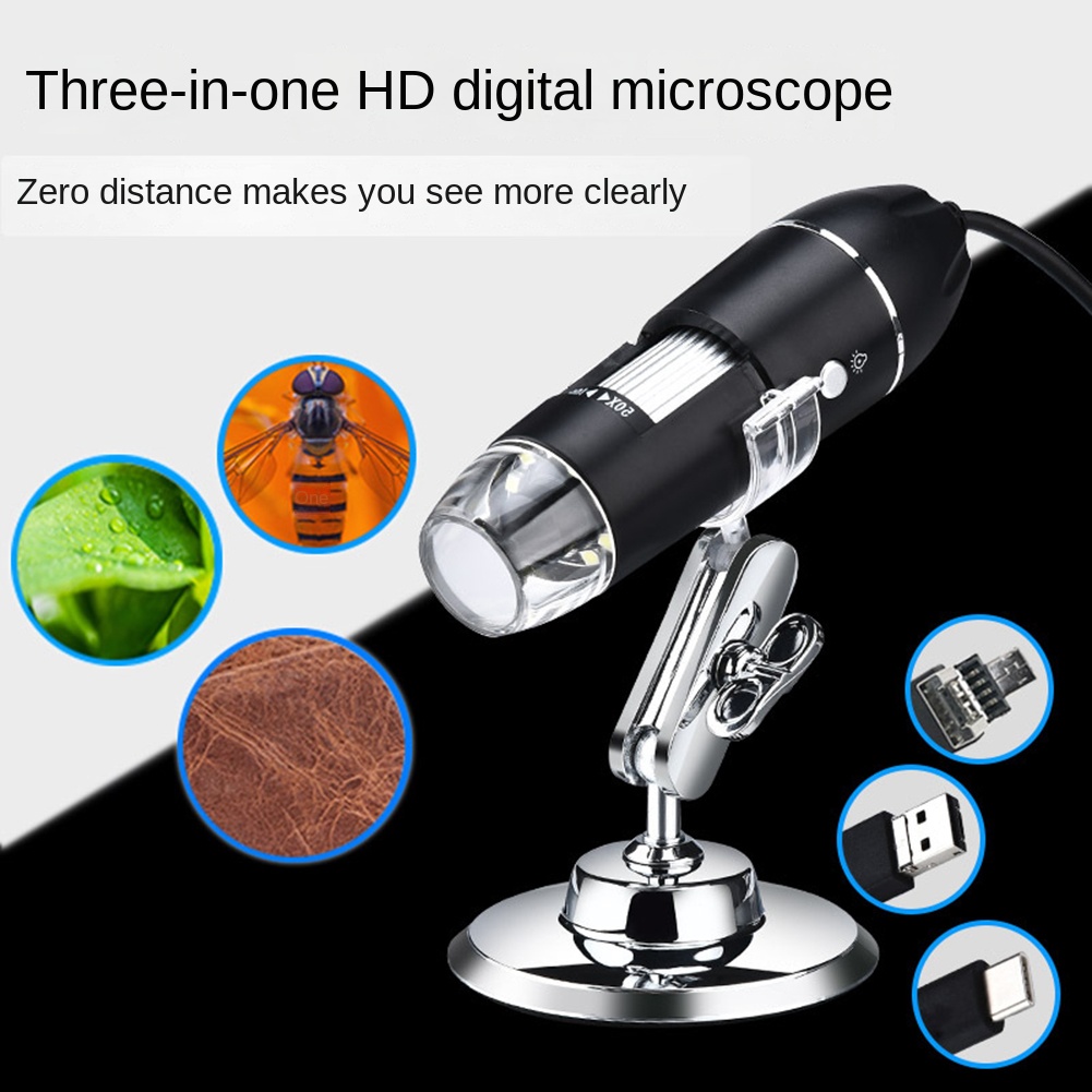 كاميرا مجهر تكبير مجهر رقمي US - مراجعة Usb Microscope Digital وسعره
