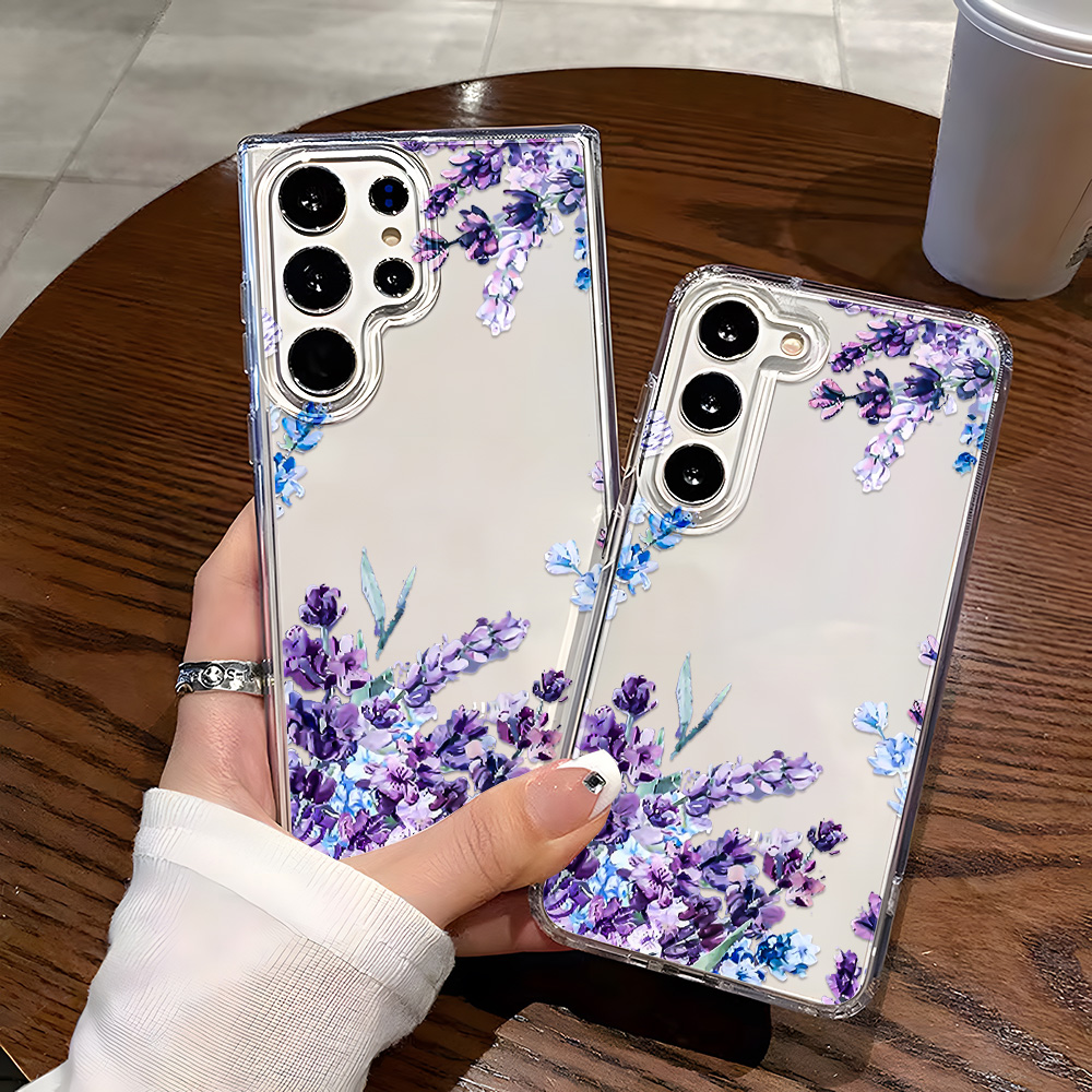 غطاء هاتف مزين بالزهور لسامسون - مراجعة Samsung Galaxy A55 وسعره