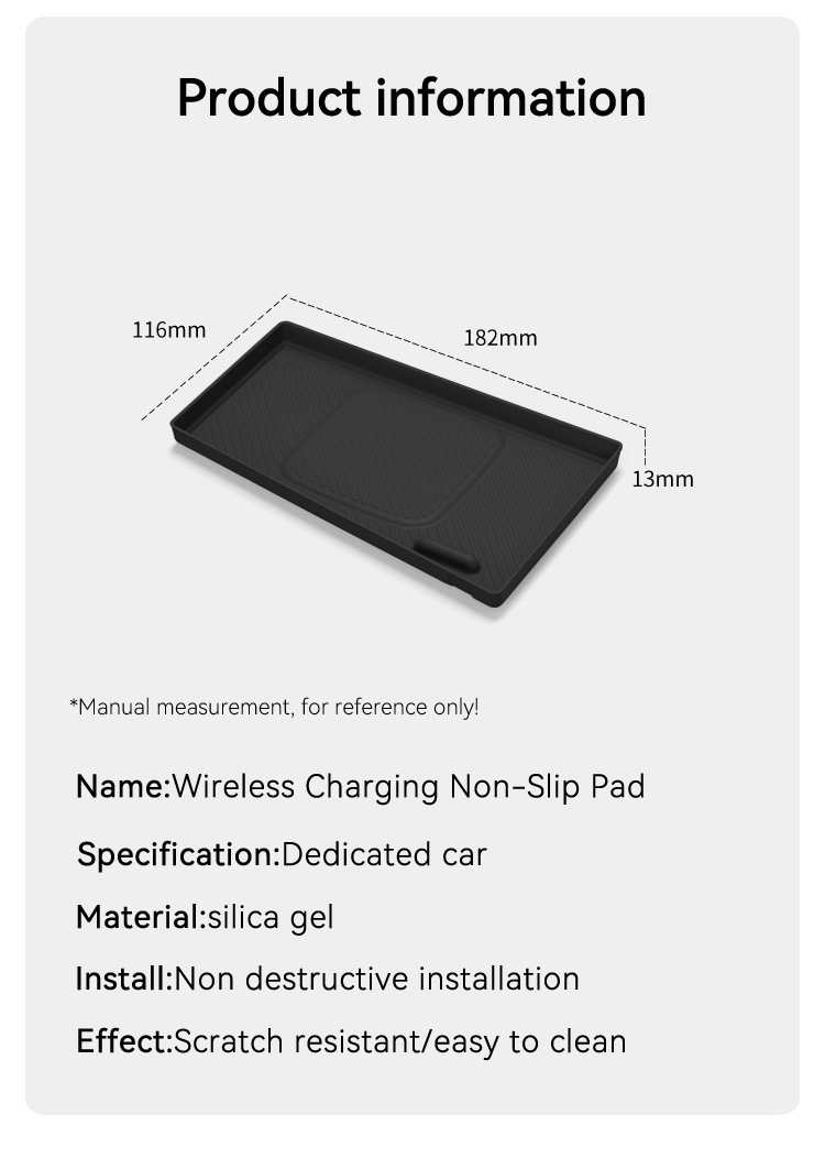 لوحة شحن لاسلكية من السيليكون  - مراجعة Wireless Phone Charger Pad وسعره
