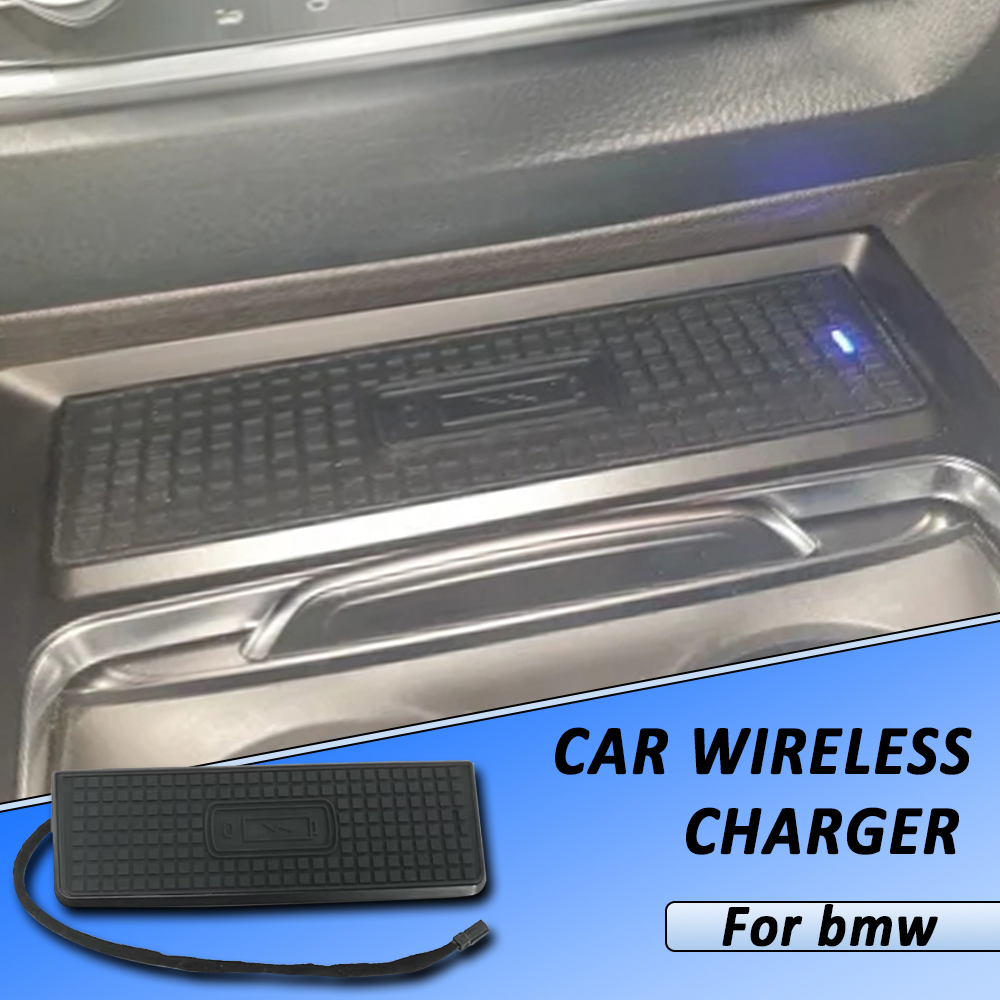 شاحن لاسلكي للسيارة لسيارات BM - مراجعة Wireless Phone Charger Pad وسعره