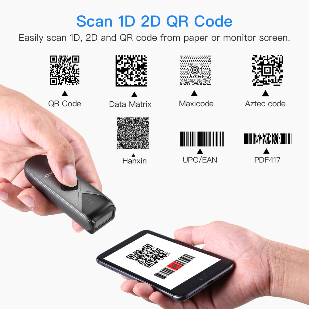 ماسح الباركود ، USB سلكي ، بلو - مراجعة Barcode Scanner Wireless وسعره
