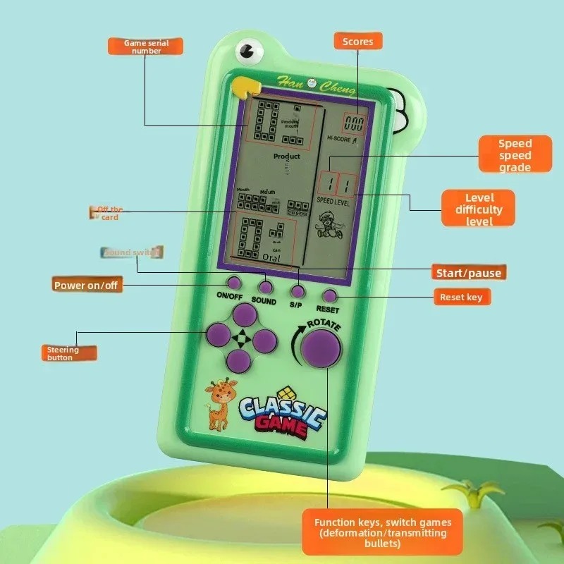 جهاز ألعاب تيتريس كلاسيكي جديد - مراجعة New Gadgets Electronic وسعره