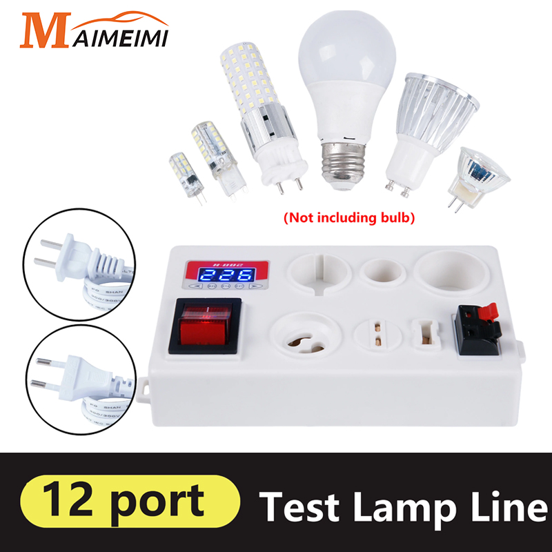Led تستر ل E27 B22 E14 ضوء لمب - مراجعة Electronics Quiz وسعره
