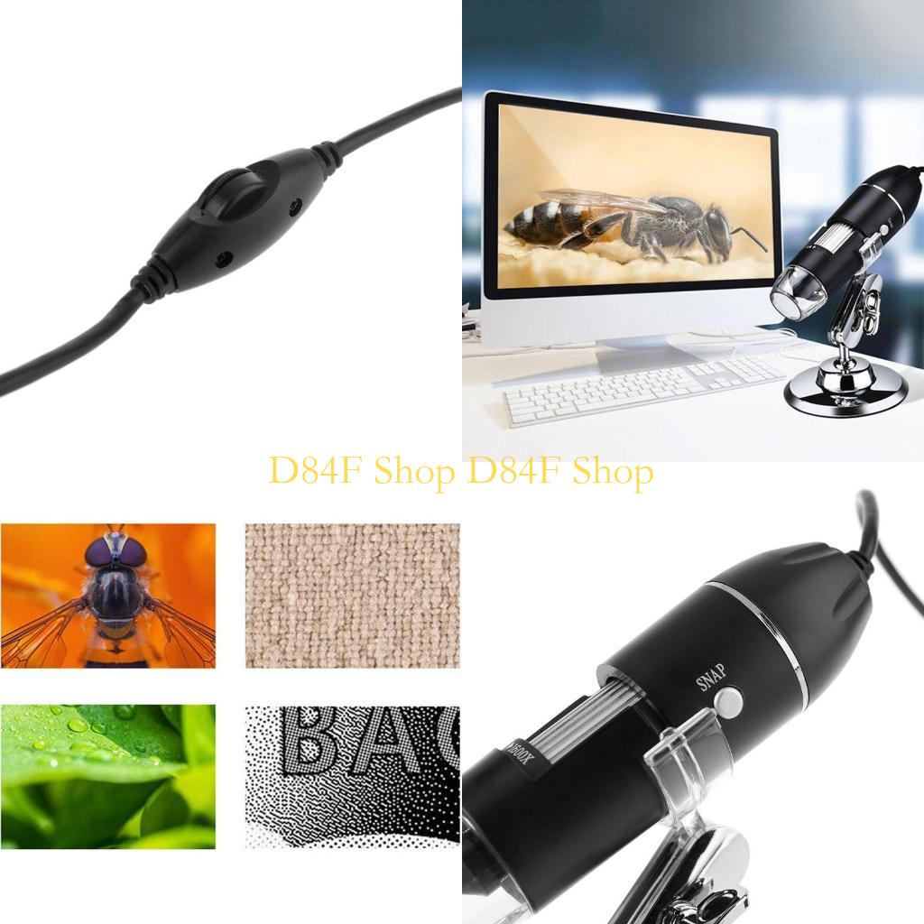 D84F متعدد الوظائف 1600X 3 في  - مراجعة Usb Microscope Digital وسعره
