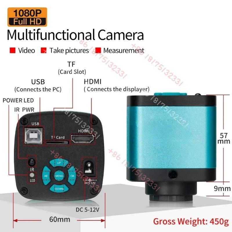 مجهر رقمي إلكتروني عالي الدقة  - مراجعة Usb Microscope Digital وسعره