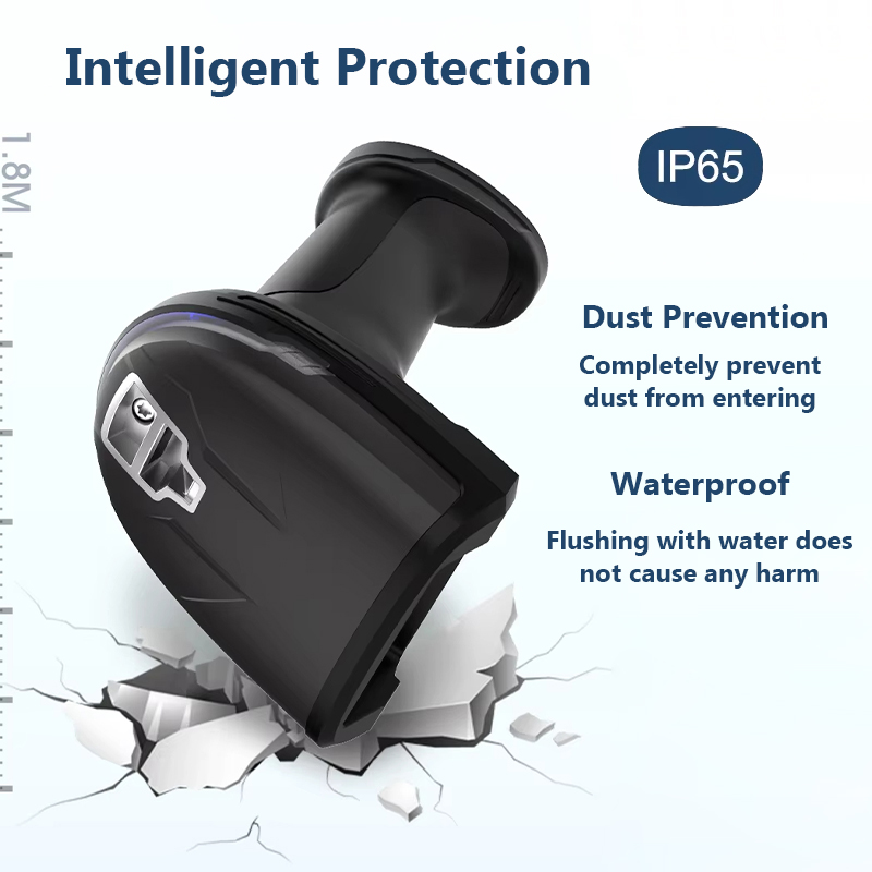 ماسح ضوئي محمول للباركود الصنا - مراجعة Barcode Scanner Wireless وسعره